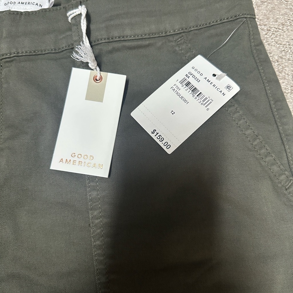Good American Sage Green Trousers - Picture 5 of 5